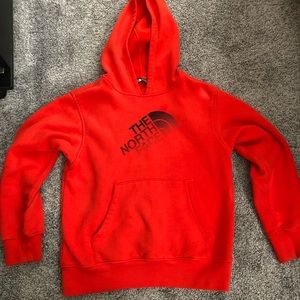 North face boys size 7/8 hoodie